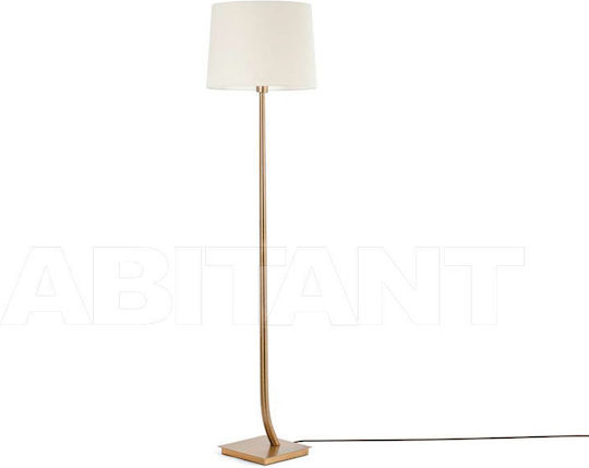Faro Barcelona Rem Stehleuchte H171xB40cm. mit Fassung für Lampe E27 Gold