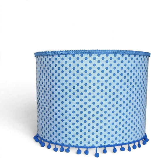 Small Dots Floor Lamp Dimensions With Lamp Bulb Base For E27 Blue