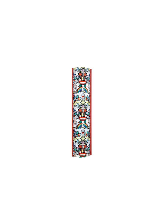 Slamp Love Peace Joy Подова Лампа В160xД21см. с Цокъл за Крушка E27 Многоцветен