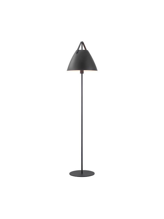 Nordlux Strap Floor Lamp H153.7xW36cm. with Socket for Bulb E27 Black