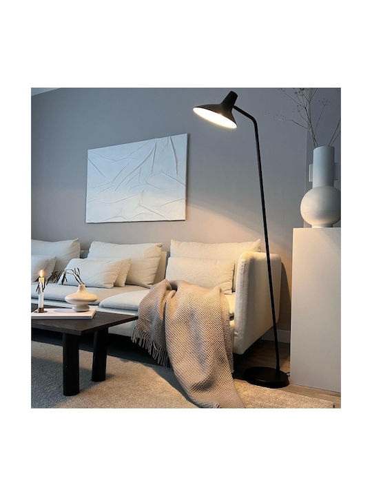 Nordlux Darci Floor Lamp H143xW23cm. with Socket for Bulb E14 Black