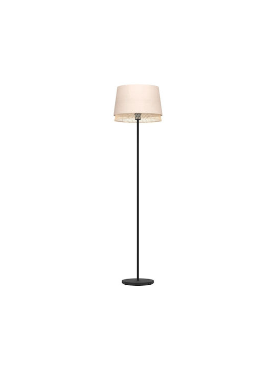 Eglo Tabley Stehleuchte H153xB38cm. mit Fassung für Lampe E27 Beige