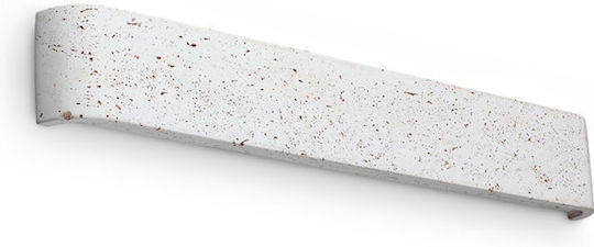 Ideal Lux Delta Lamp Wall with Integrated LED and Warm White Light 61x3.5x9cm
