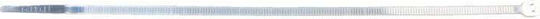 Cabletech Plastische Kabelbinder 150mmx2.5mm in Weiß Farbe (100Stück) DM-0047-15