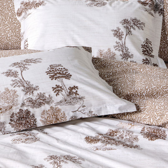 Kentia Bettbezüge Kingsize 265x245cm Cruso Ecru Kentia Bettbezüge Kingsize 265x245cm Cruso Ecru