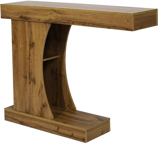 Consolă din Lemn Masiv Oak L120xL30xÎ90cm