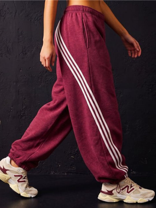 Damen Jogginghose Burgundisch