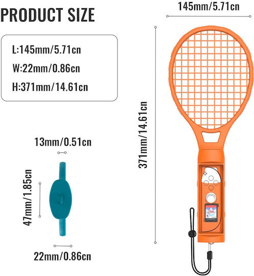 Joy-con Handle Holder Tennis Racket για Switch / Switch 2