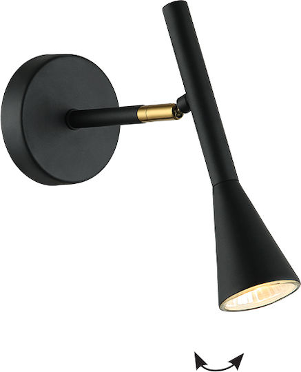 Viokef Melody Lustră Negru cu Dulie GU10 6x150cm.