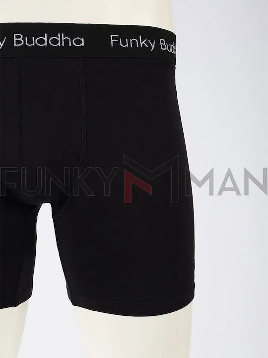Herren Boxershorts Schwarz 3er Pack FBM013-088-10