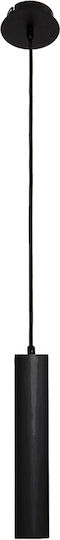 Viokef Lesante Hängelampe Schwarz mit Fassung GU10 10cm.