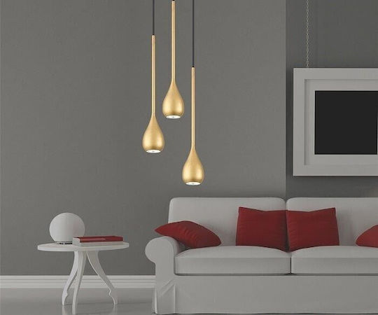 Luma 100-01179-07 Κρεμαστό Φωτιστικό 8x55εκ.