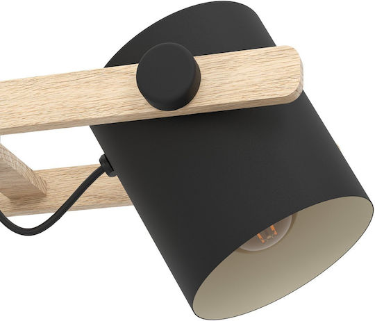 Eglo 43517 Lustră Suspendată Hornwood 3xe27 60w 230v Certificată FSC