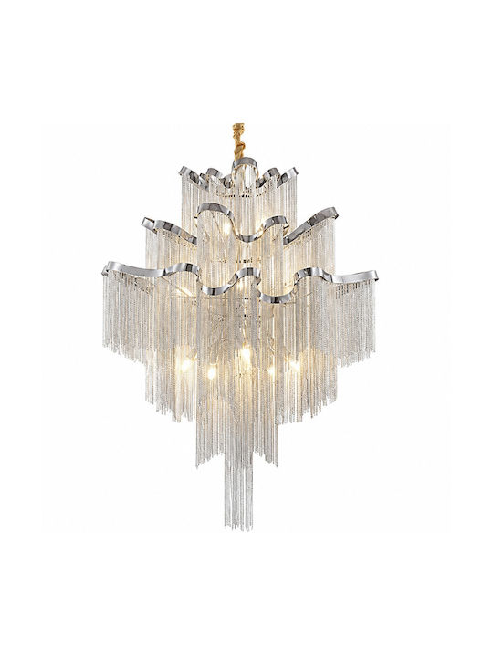 Artekko Chandelier Silver 023-3055