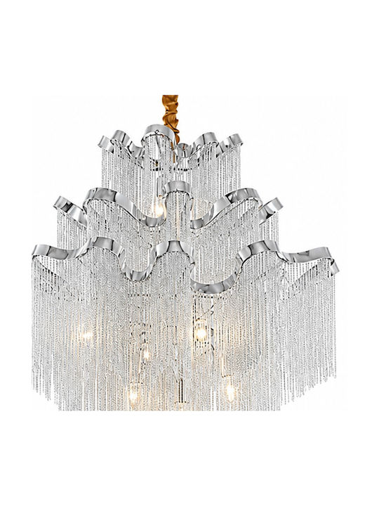 Artekko Chandelier Silver 023-3054