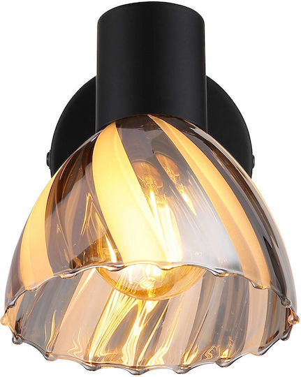 Globo Lighting Μονό Σποτ με Ντουί E14 σε Μαύρο Χρώμα Globo Lighting Μονό Σποτ με Ντουί E14 σε Μαύρο Χρώμα