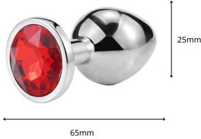 Steel Analspielzeug Anal Plug Klein Rote