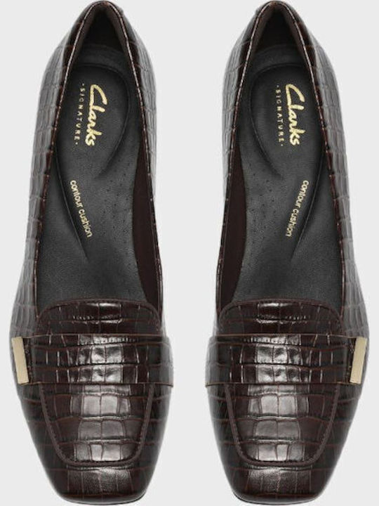 Leder Pumps Braune