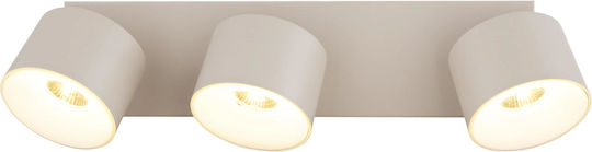Globo Lighting LED Θερμό Λευκό Σποτ σε Μπεζ Χρώμα