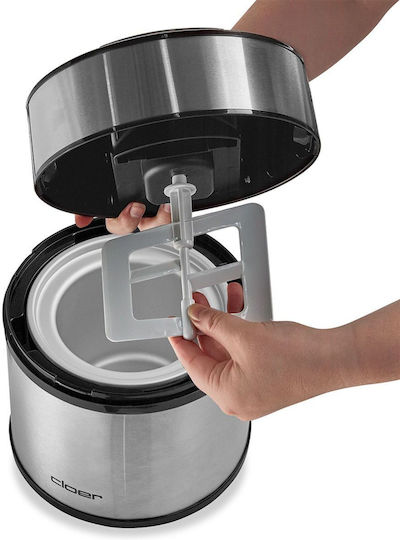 Cloer Ice Cream Maker Silver
