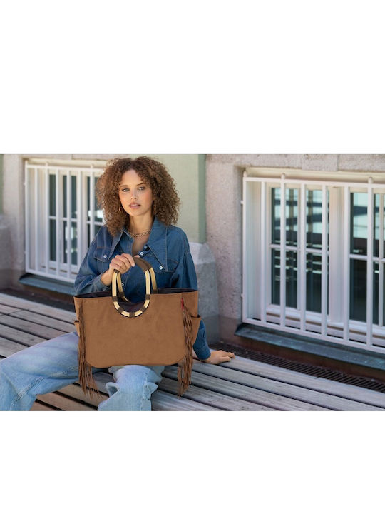 Women's Tabac Brown Handbag