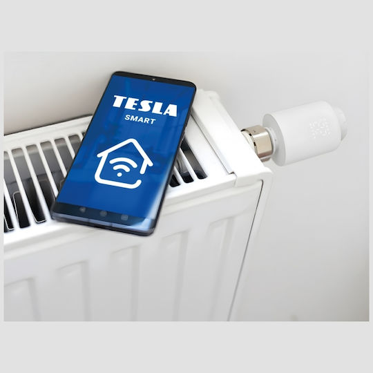 Tesla Elektronisches Thermostatventil für Heizkörpergehäuse mit Wi-Fi 1 Stück