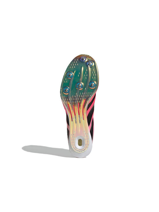 Adizero Prime Sp 4 Pantofi sport Spikes Solar Turbo / Core Black / Gold Metallic