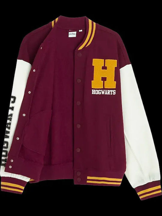 Kids Sweatshirt Cardigan Red