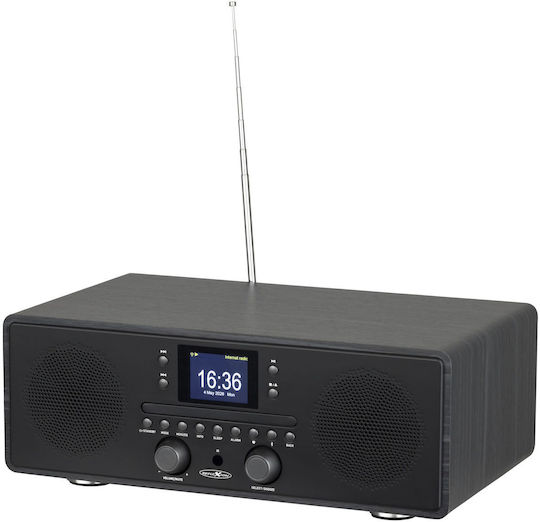 Reflexion HRA23INT Επιτραπέζιο Ραδιόφωνο Ρεύματος DAB+ με Bluetooth Μαύρο