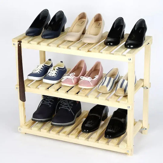 Organizator Pantofi din Bambus 64x28x42cm