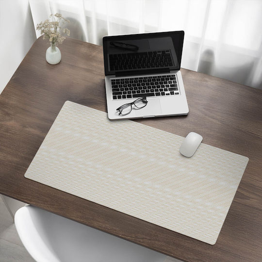 Dekorative Tischdecke Geometrischer Druck Premium Design Fischgrät 90x45 cm