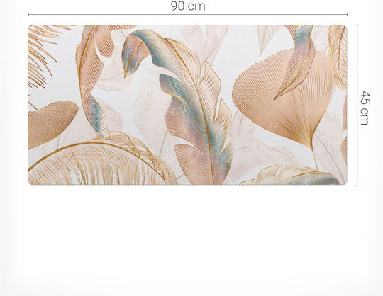 Șervet Decorativ Imprimare Premium Frunze Delicate 90x45 cm