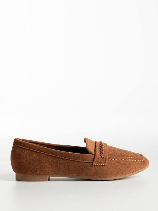 Γυναικεία Loafers în Culoare Maro