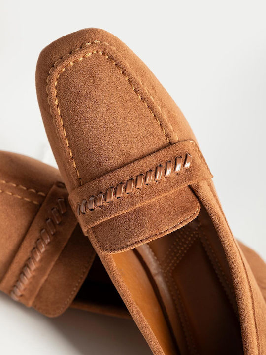 Γυναικεία Loafers în Culoare Maro