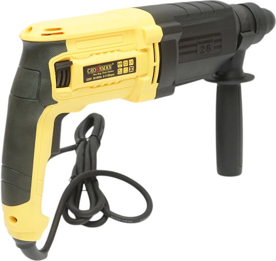 Crownman Ciocan Rotopercutor Electric 800W cu Priză SDS Plus