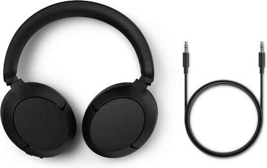Philips TAH6000BK/00 Ασύρματα / Ενσύρματα Over Ear Ακουστικά Μαύρα