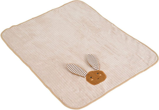 Cangaroo Nursery Swaddling Blanket Ecru 90x75cm