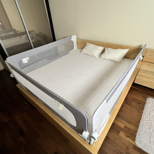 Bară de protecție pentru pat pliabilă pentru copii 160x200 cm pat