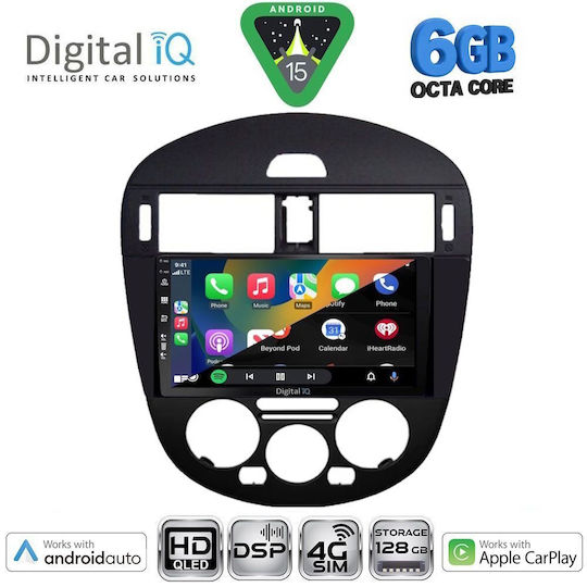 Digital IQ BXF 17470AC_CPAA 9-инчов Мултимедиен Таблет Nissan Pulsar Модел 2014-2020 A/C