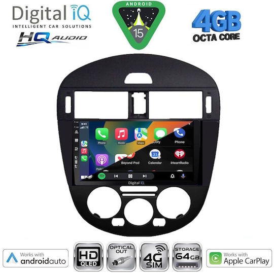 Digital IQ Bxk 19470ac_cpaa 9 инчов мултимедиен таблет Nissan Pulsar модел 2014-2020 A/C