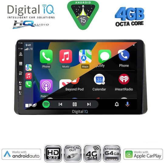 Digital Iq Bxk 19209_cpaa 10inc Multimedia Tablet Honda Wr-v Mod 2022+