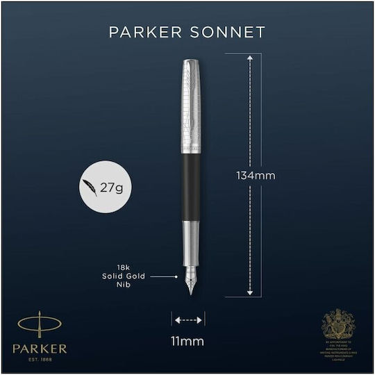 Parker Sonnet Fountain Pen Fine Gold