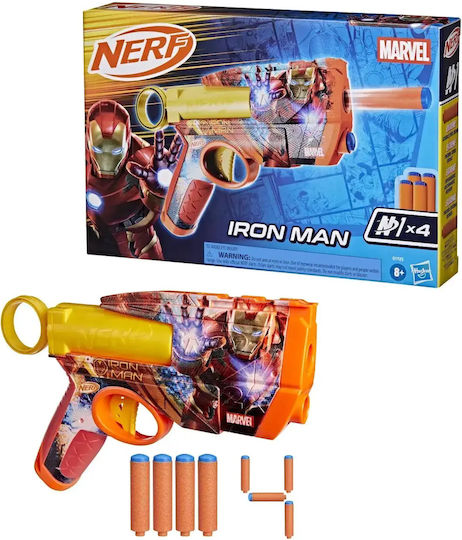 Jucării Nerf Lansator Marvel Iron Man Pentru 8+ Ani