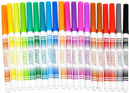 SCENTOS Drawing Markers Aromatic, Neon Set 12 Colours