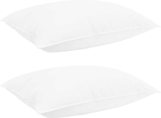 vidaXL Сет Завивка King Size 260x240см Бяла 3 бр. 350 GSM