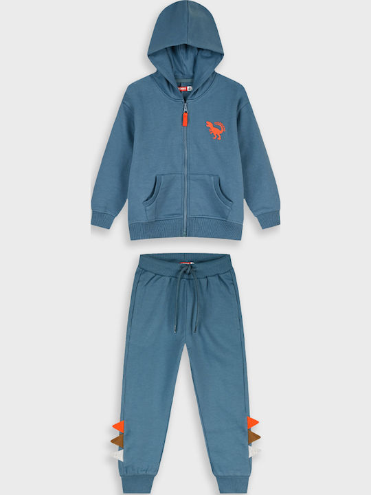 Kinder Sweatpants Set Mit Jacke Aqua