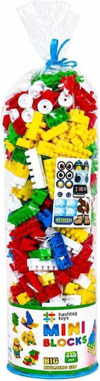 Cuburi de construit Mini Blocks Constructor Set 6 pentru 3+ Ani 440 buc HTB1224
