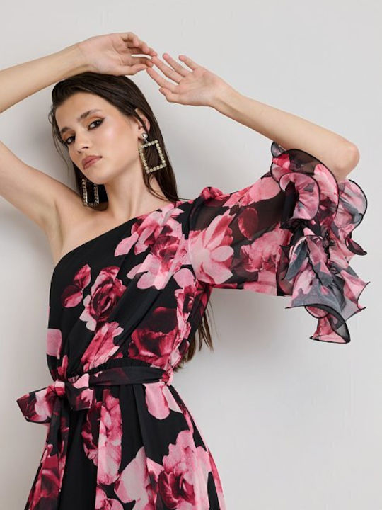 Rochie Maxi De Vară Pentru Nuntă / Botez Roșie