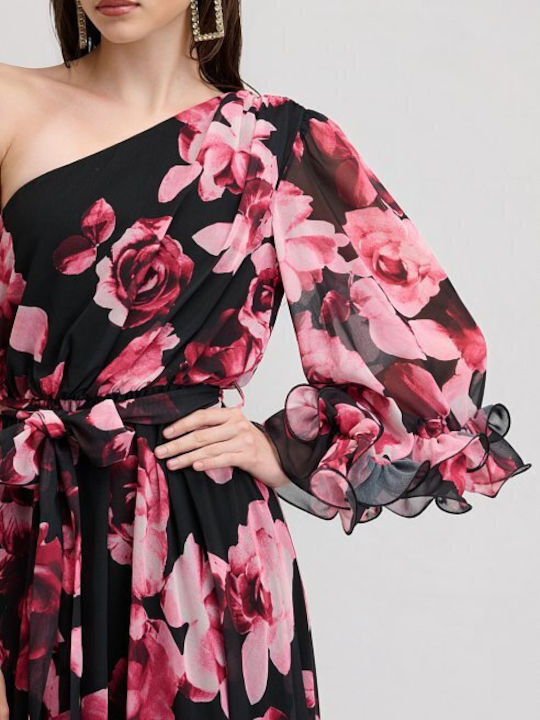 Rochie Maxi De Vară Pentru Nuntă / Botez Roșie