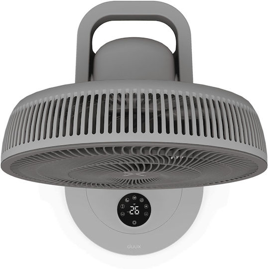 Duux Ventilator Sockel 19W Lüfterdurchmesser 34cm mit Fernbedienung Graues